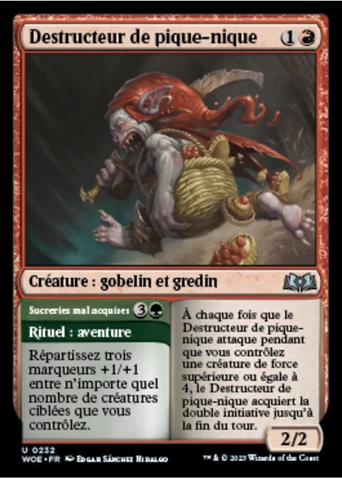 Destructeur de pique-nique