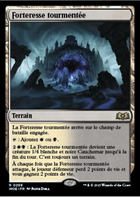 Forteresse tourmentée