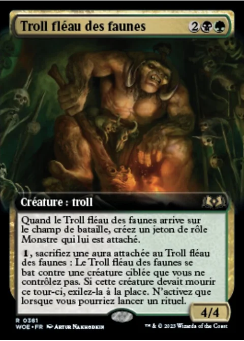 Troll fléau des faunes