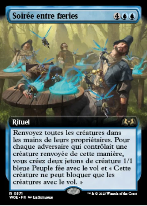 Soirée entre faeries