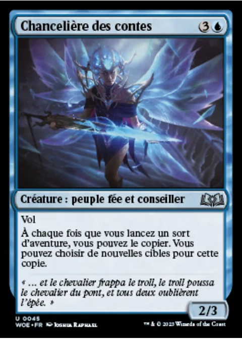 Chancelière des contes