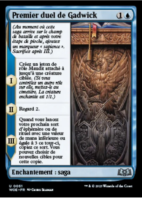 Premier duel de Gadwick