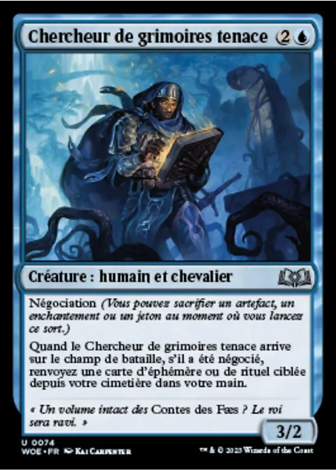 Chercheur de grimoires tenace