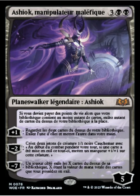 Ashiok, manipulateur maléfique