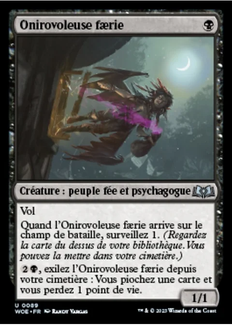 Onirovoleuse faerie