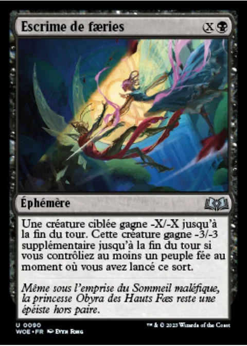 Escrime de faeries