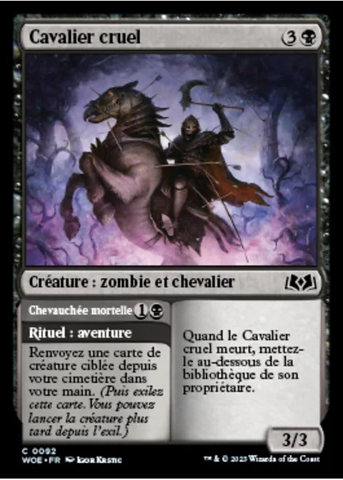 Cavalier cruel