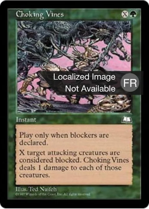 Vignes étrangleuses