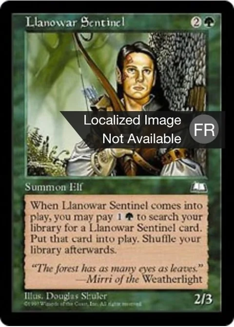 Sentinelle de Llanowar