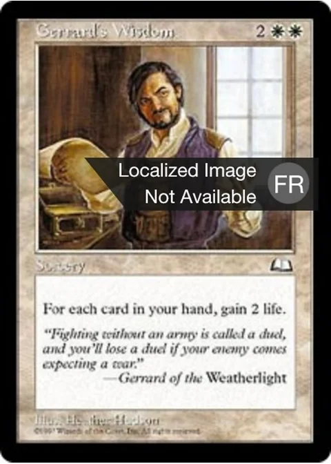 Sagesse selon Gerrard
