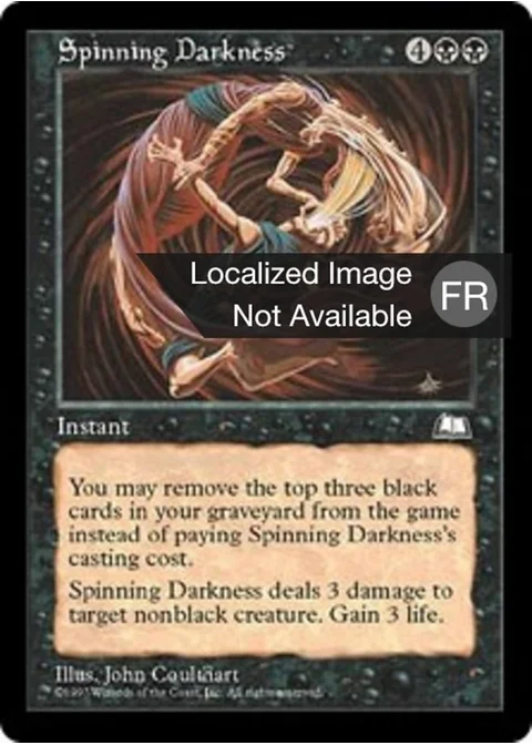 Obscurité tourbillonnante