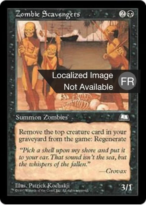 Zombies nécrophages