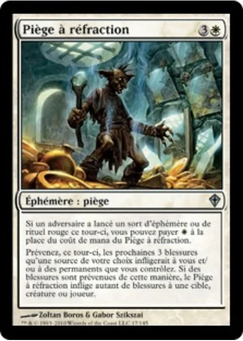 Piège à réfraction