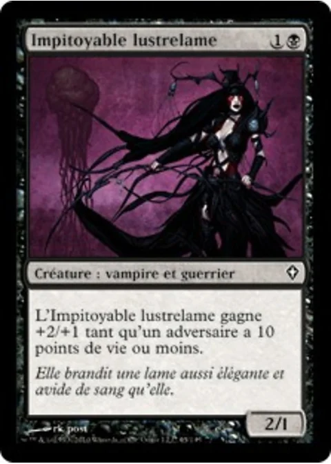 Impitoyable lustrelame