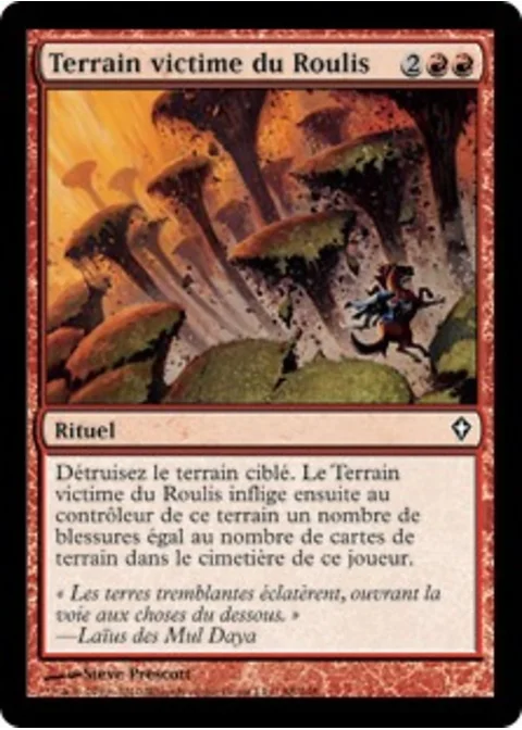 Terrain victime du Roulis