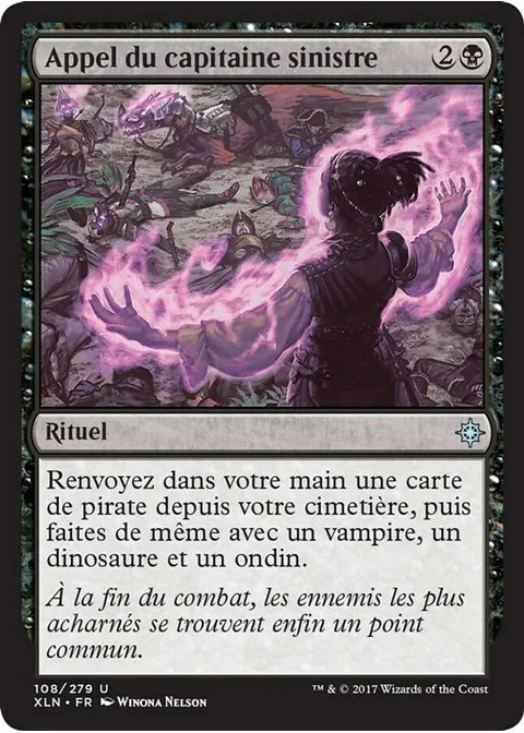 Appel du capitaine sinistre