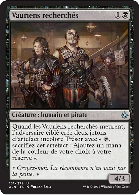 Vauriens recherchés