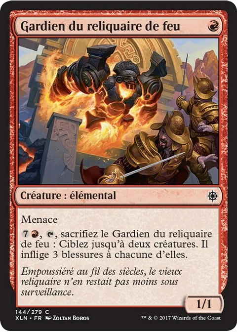 Gardien du reliquaire de feu