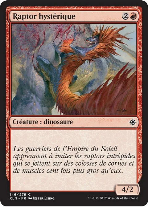 Raptor hystérique
