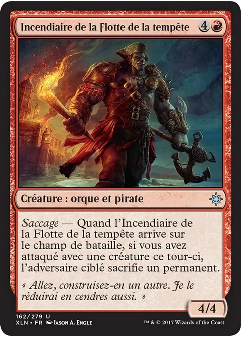 Incendiaire de la Flotte de la tempête