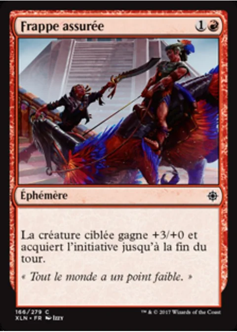 Frappe assurée