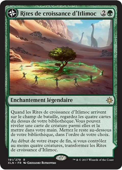 Rites de croissance d'Itlimoc