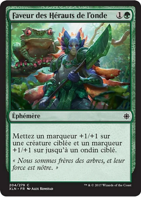 Faveur des Hérauts de l'onde