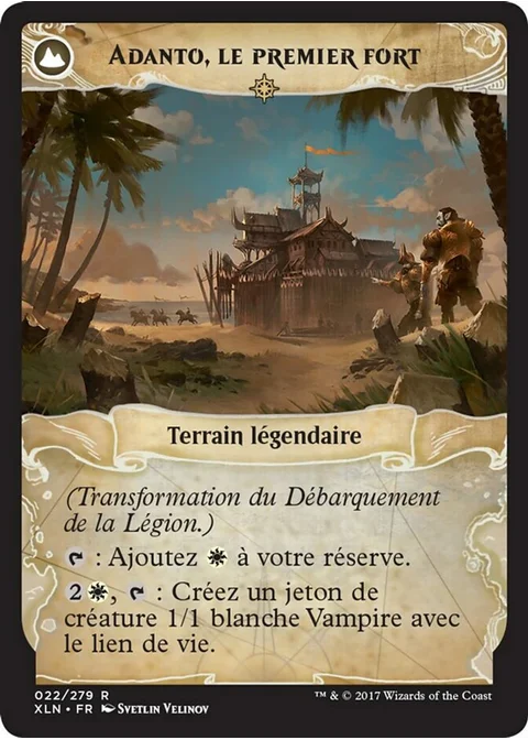 Adanto, le premier fort