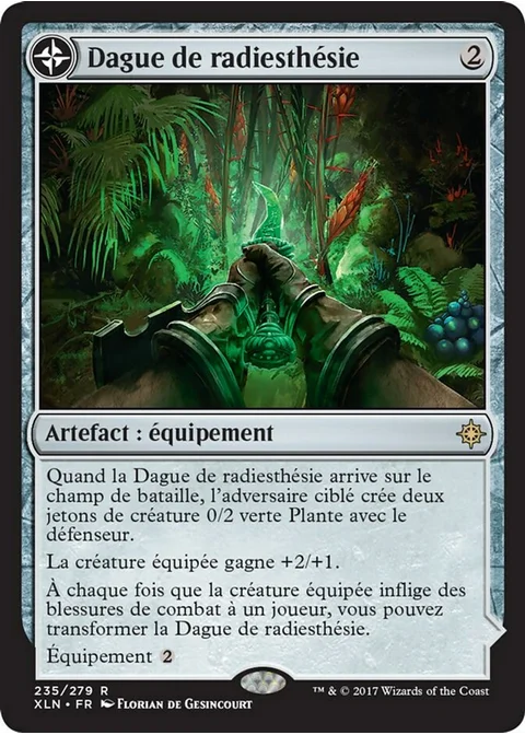 Dague de radiesthésie