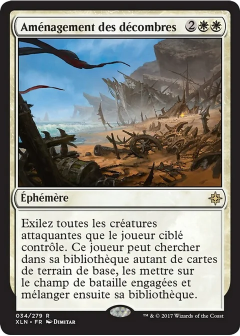 Aménagement des décombres