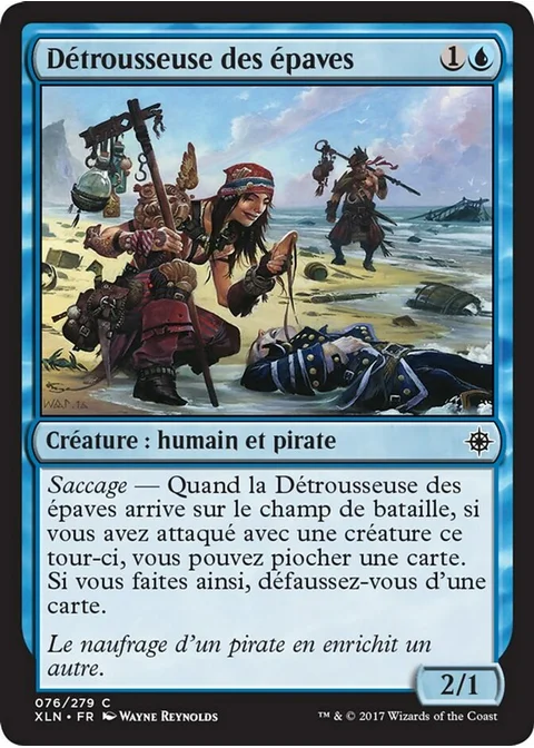 Détrousseuse des épaves