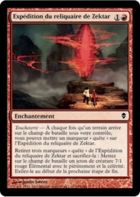 Expédition du reliquaire de Zektar