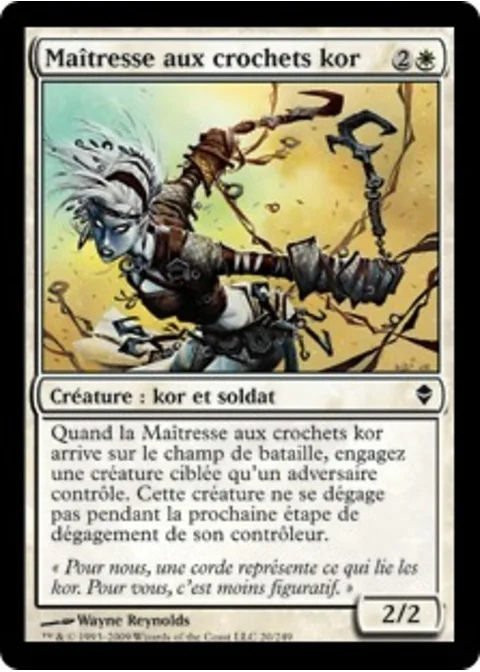 Maîtresse aux crochets kor