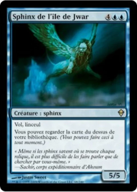 Sphinx de l'île de Jwar