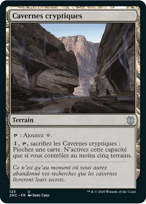 Cavernes cryptiques