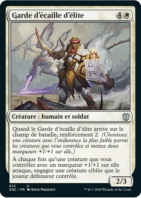 Garde d'écaille d'élite
