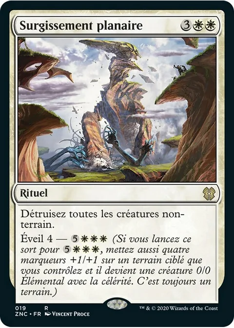 Surgissement planaire