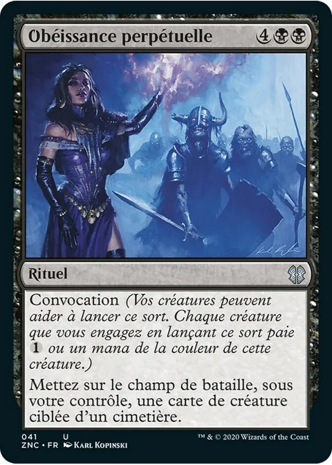 Obéissance perpétuelle