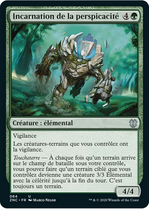 Incarnation de la perspicacité