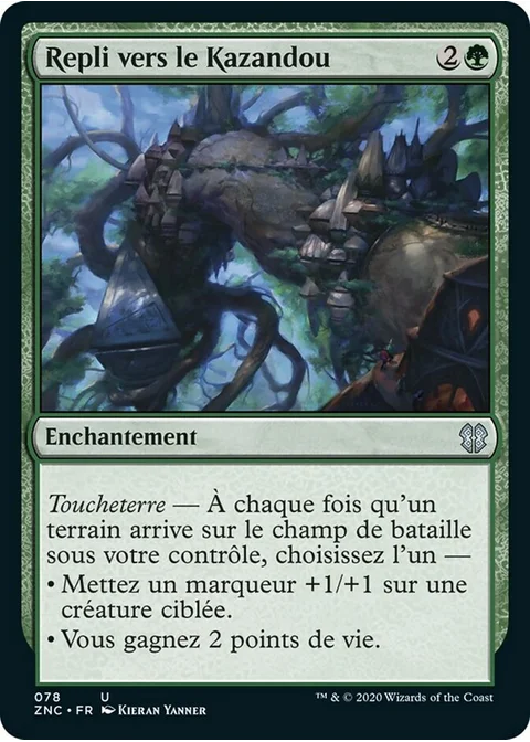 Repli vers le Kazandou