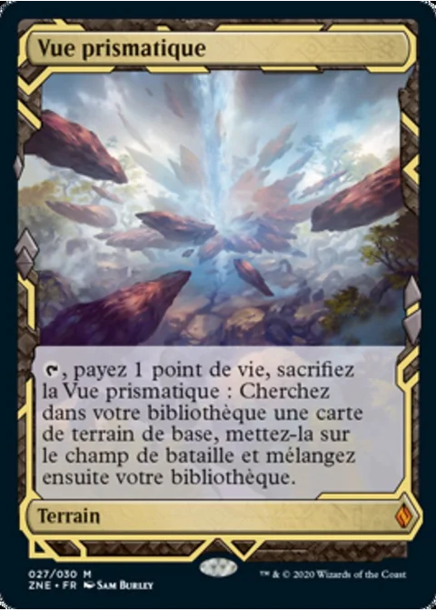 Vue prismatique