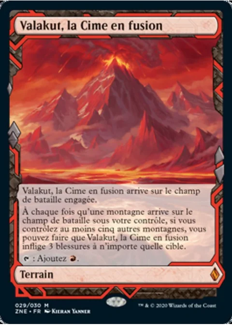 Valakut, la Cime en fusion