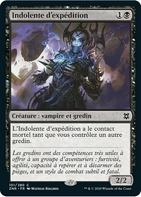 Indolente d'expédition