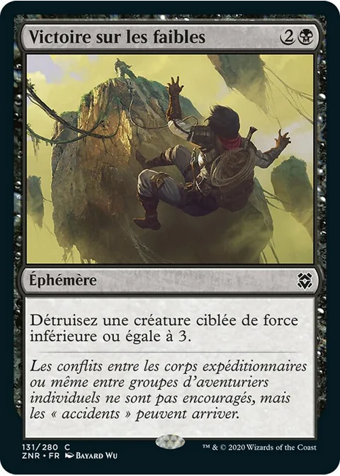 Victoire sur les faibles