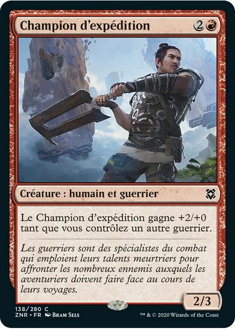 Champion d'expédition