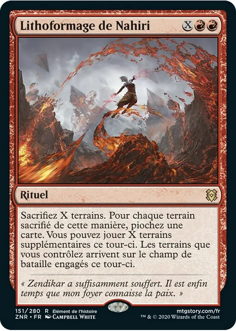 Lithoformage de Nahiri