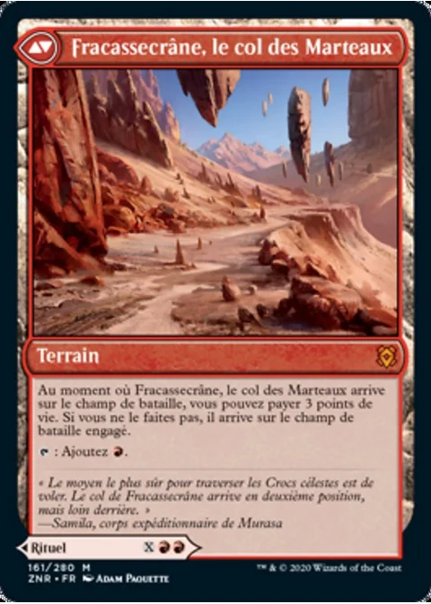 Fracassecrâne, le col des Marteaux