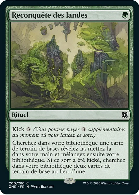 Reconquête des landes