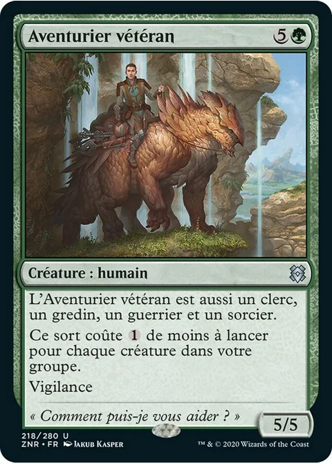 Aventurier vétéran