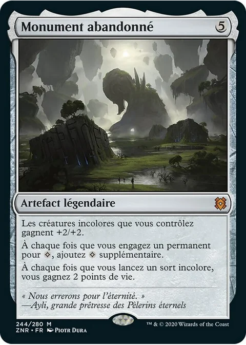 Monument abandonné